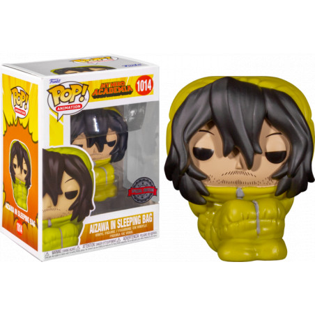 AIZAWA IN SLEEPING BAG / MY HERO ACADEMIA / FIGURINE FUNKO POP / EXCLUSIVE SPECIAL EDITION