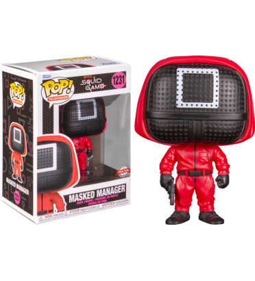 MASKED MANAGER / SQUID GAME / FIGURINE FUNKO POP / EXCLUSIVE SPECIAL EDITION MASKED MANAGER / SQUID GAME / FIGURINE FUNKO POP / EXCLUSIVE SPECIAL EDITION