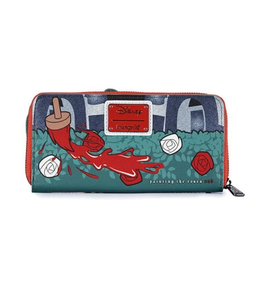 PORTEFEUILLE VILLAINS QUEEN OF HEARTS / ALICE AU PAYS DES MERVEILLES / LOUNGEFLY PORTEFEUILLE VILLAINS QUEEN OF HEARTS / ALICE AU PAYS DES MERVEILLES / LOUNGEFLY