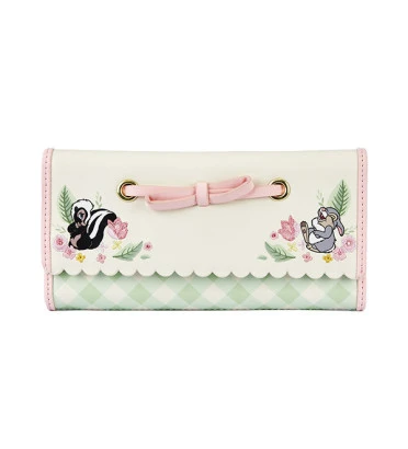 PORTEFEUILLE BAMBI SPRING TIME GINGHAM / BAMBI / LOUNGEFLY