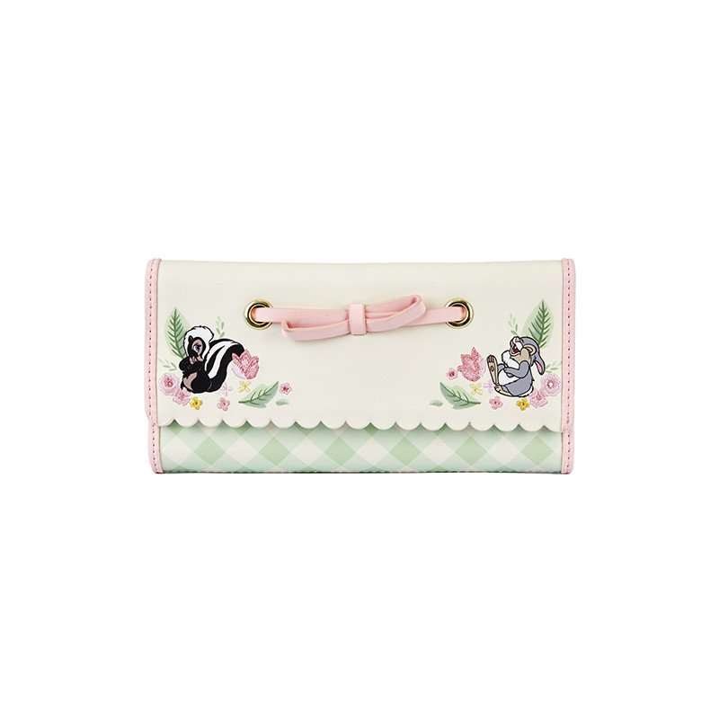 PORTEFEUILLE BAMBI SPRING TIME GINGHAM / BAMBI / LOUNGEFLY