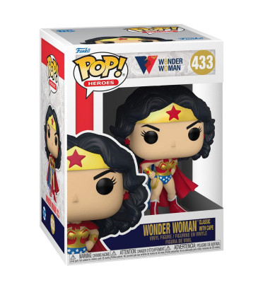 WONDER WOMAN CLASSIC WITH CAPE / WONDER WOMAN / FIGURINE FUNKO POP WONDER WOMAN CLASSIC WITH CAPE / WONDER WOMAN / FIGURINE FUNKO POP