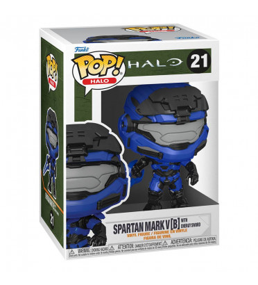 SPARTAN MARK V WITH ENERGY SWORD / HALO / FIGURINE FUNKO POP