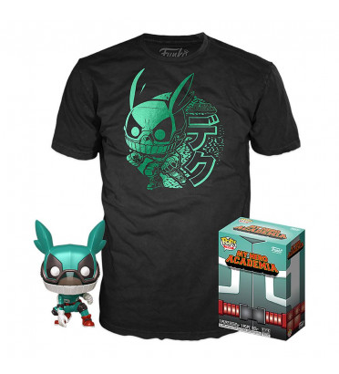 T-SHIRT M AVEC POP DEKU / MY HERO ACADEMIA / FIGURINE FUNKO POP