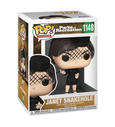 JANET SNAKEHOLE / PARKS AND RECREATION / FIGURINE FUNKO POP JANET SNAKEHOLE / PARKS AND RECREATION / FIGURINE FUNKO POP