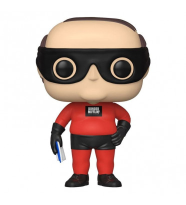 KEVIN AS DUNDER MIFFLIN SUPERHERO / THE OFFICE / FIGURINE FUNKO POP