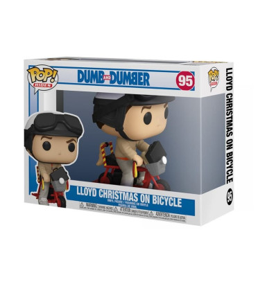 LLOYD CHRISTMAS ON BICYCLE / DUMB ET DUMBER / FIGURINE FUNKO POP LLOYD CHRISTMAS ON BICYCLE / DUMB ET DUMBER / FIGURINE FUNKO POP