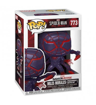 MILES MORALES PROGRAMMABLE MATTER SUIT / SPIDER-MAN MILES MORALES / FIGURINE FUNKO POP