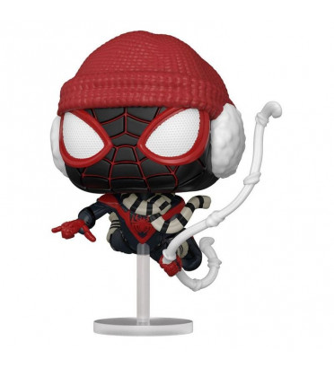 MILES MORALES WINTER SUIT / SPIDER-MAN MILES MORALES / FIGURINE FUNKO POP