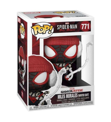 MILES MORALES WINTER SUIT / SPIDER-MAN MILES MORALES / FIGURINE FUNKO POP MILES MORALES WINTER SUIT / SPIDER-MAN MILES MORALES / FIGURINE FUNKO POP