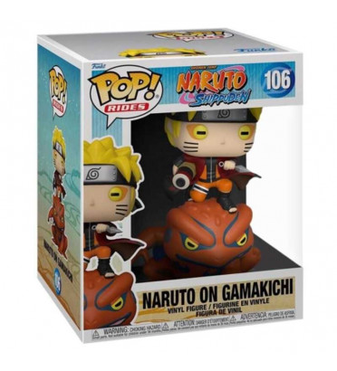 NARUTO ON GAMA KICHI / NARUTO SHIPPUDEN / FIGURINE FUNKO POP