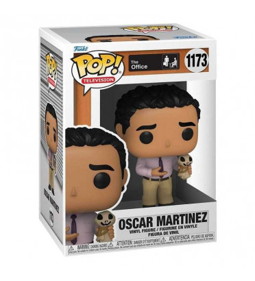 OSCAR WITH SCARECROW DOLL / THE OFFICE / FIGURINE FUNKO POP