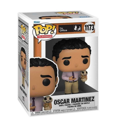 OSCAR WITH SCARECROW DOLL / THE OFFICE / FIGURINE FUNKO POP OSCAR WITH SCARECROW DOLL / THE OFFICE / FIGURINE FUNKO POP