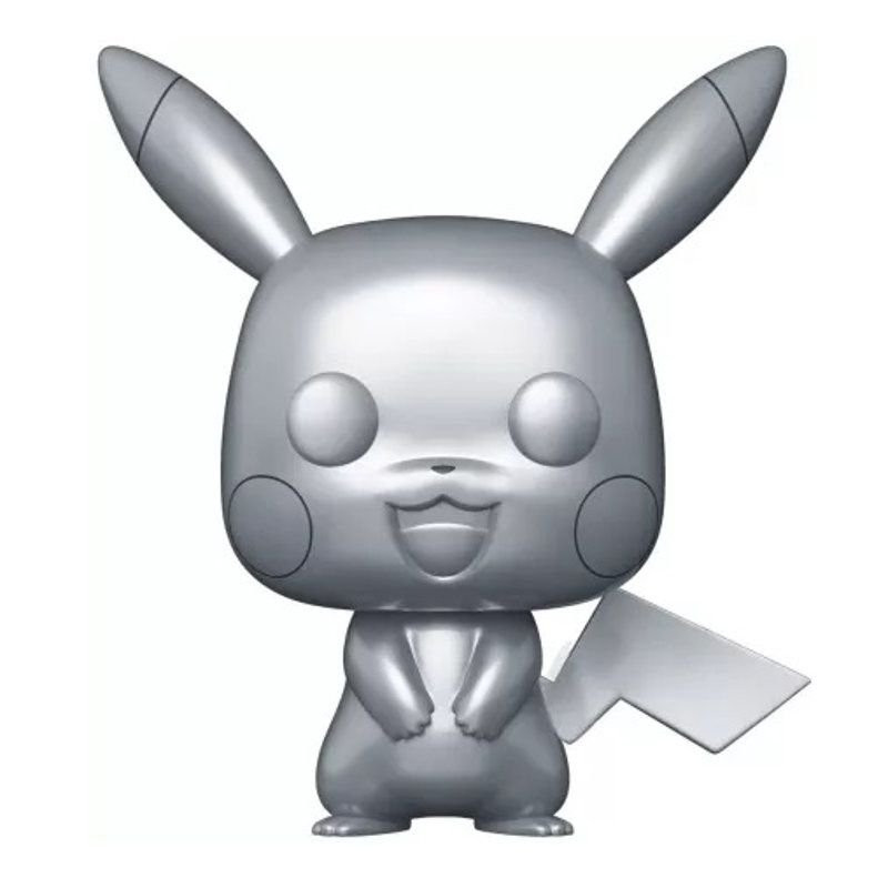 PIKACHU SILVER / POKEMON / FIGURINE FUNKO POP