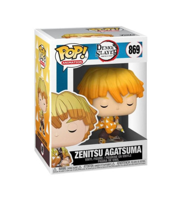 ZENITSU AGATSUMA / DEMON SLAYER / FIGURINE FUNKO POP ZENITSU AGATSUMA / DEMON SLAYER / FIGURINE FUNKO POP