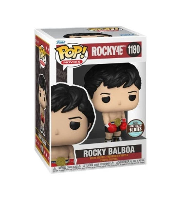 ROCKY BALBOA WITH GOLD BELT / ROCKY 45 TH / FIGURINE FUNKO POP / SPECIALTY SERIES