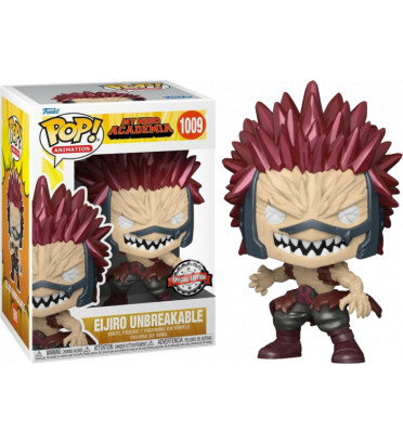 EIJIRO UNBREAKABLE METALLIC / MY HERO ACADEMIA / FIGURINE FUNKO POP / EXCLUSIVE SPECIAL EDITION