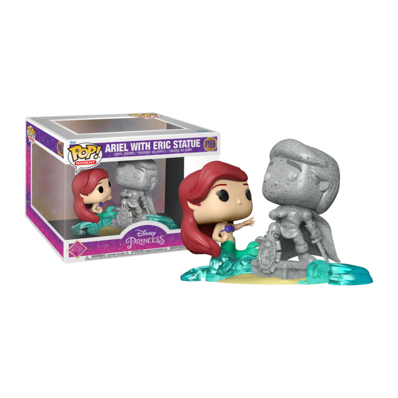 ARIEL WITH ERIC STATUE / LA PETITE SIRENE / FIGURINE FUNKO POP / EXCLUSIVE SPECIAL EDITION