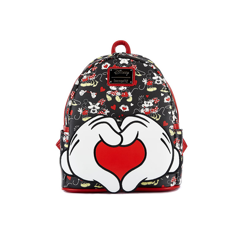 MINI SAC A DOS MICKEY ET MOUSE HEART HANDS / MICKEY MOUSE / LOUNGEFLY