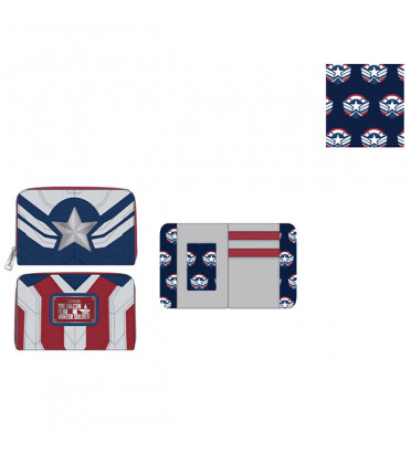 PORTEFEUILLE FALCON CAPTAIN AMERICA COSPLAY / CAPTAIN AMERICA / LOUNGEFLY