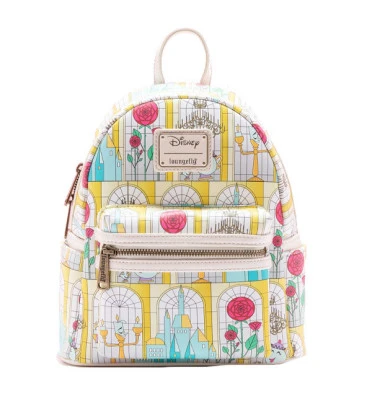 MINI SAC A DOS LA BELLE ET LA BETE VITRAUX / LA BELL ET LA BETE / LOUNGEFLY MINI SAC A DOS LA BELLE ET LA BETE VITRAUX / LA BELL ET LA BETE / LOUNGEFLY