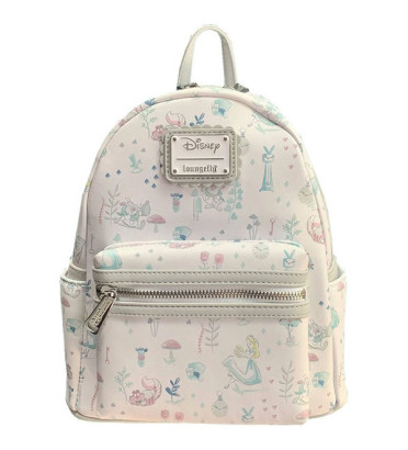 MINI SAC A DOS ALICE AU PAYS DES MERVEILLES AOP / ALICE AU PAYS DES MERVEILLES / LOUNGEFLY