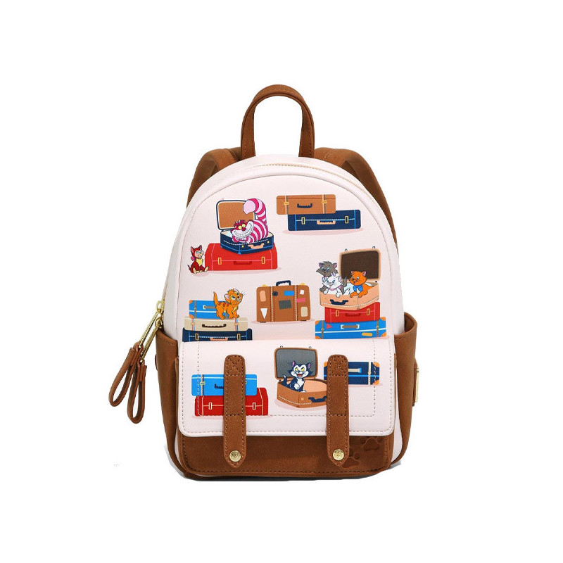 MINI SAC A DOS CHATS VALISES / DISNEY / LOUNGEFLY MINI SAC A DOS CHATS VALISES / DISNEY / LOUNGEFLY
