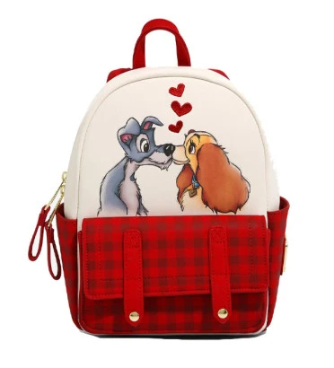 MINI SAC A DOS LA BELLE ET LE CLOCHARD BISOUS / LA BELLE ET LE CLOCHARD / LOUNGEFLY MINI SAC A DOS LA BELLE ET LE CLOCHARD BISOUS / LA BELLE ET LE CLOCHARD / LOUNGEFLY