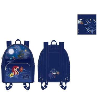 MINI SAC A DOS ARIEL FIREWORKS / LA PETITE SIRENE / LOUNGEFLY MINI SAC A DOS ARIEL FIREWORKS / LA PETITE SIRENE / LOUNGEFLY
