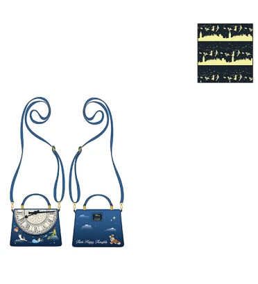 SAC A MAIN PETER PAN GLOW CLOCK / PETER PAN / LOUNGEFLY SAC A MAIN PETER PAN GLOW CLOCK / PETER PAN / LOUNGEFLY