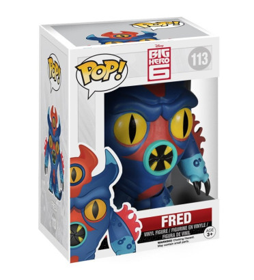 FRED / BIG HERO 6 / FIGURINE FUNKO POP FRED / BIG HERO 6 / FIGURINE FUNKO POP