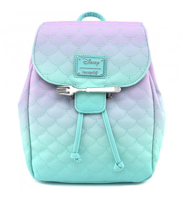 MINI SAC A DOS OMBRE SCALES / LA PETITE SIRENE / LOUNGEFLY
