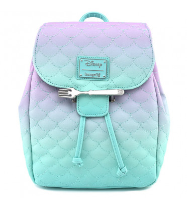 MINI SAC A DOS OMBRE SCALES / LA PETITE SIRENE / LOUNGEFLY