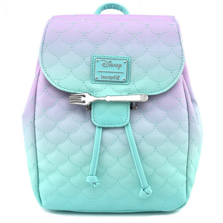 MINI SAC A DOS OMBRE SCALES / LA PETITE SIRENE / LOUNGEFLY