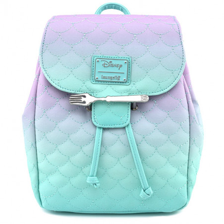 MINI SAC A DOS OMBRE SCALES / LA PETITE SIRENE / LOUNGEFLY