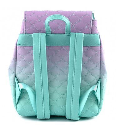 MINI SAC A DOS OMBRE SCALES / LA PETITE SIRENE / LOUNGEFLY