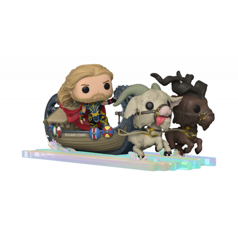 THOR WITH GOAT BOAT / THOR LOVE AND THUNDER / FIGURINE FUNKO POP