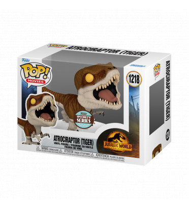 ATROCIRAPTOR TIGER / JURASSIC WORLD DOMINION / FIGURINE FUNKO POP / EXCLUSIVE SPECIALTY SERIES