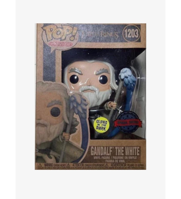GANDALF THE WHITE EARTH DAYS / LE SEIGNEUR DES ANNEAUX / FIGURINE FUNKO POP / EXCLUSIVE SPECIAL EDITION / GITD GANDALF THE WHITE EARTH DAYS / LE SEIGNEUR DES ANNEAUX / FIGURINE FUNKO POP / EXCLUSIVE SPECIAL EDITION / GITD