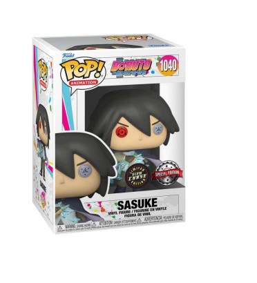 SASUKE SHARINGAN / BORUTO / FIGURINE FUNKO POP / EXCLUSIVE SPECIAL EDITION / CHASE