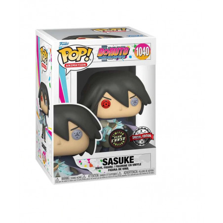 SASUKE SHARINGAN / BORUTO / FIGURINE FUNKO POP / EXCLUSIVE SPECIAL EDITION / CHASE