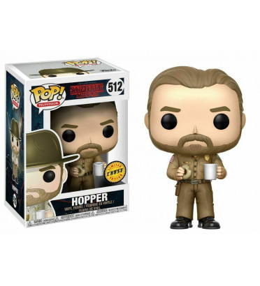 HOPPER / STRANGER THINGS / FIGURINE FUNKO POP / CHASE