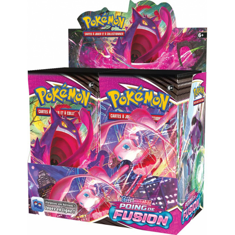 DISPLAY 36 BOOSTERS POING DE FUSION / CARTE POKEMON VF