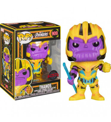 THANOS / BLACKLIGHT / FIGURINE FUNKO POP / EXCLUSIVE SPECIAL EDITION