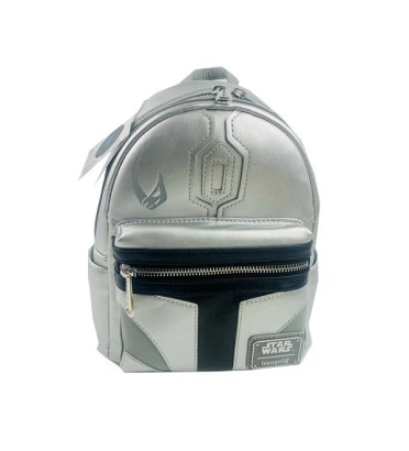 MINI SAC A DOS MANDO HELMET / STAR WARS THE MANDALORIAN / LOUNGEFLY MINI SAC A DOS MANDO HELMET / STAR WARS THE MANDALORIAN / LOUNGEFLY