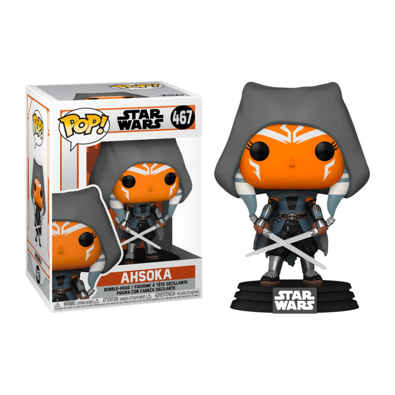 AHSOKA HOODED / STAR WARS THE MANDALORIAN / FIGURINE FUNKO POP / EXCLUSIVE SPECIAL EDITION