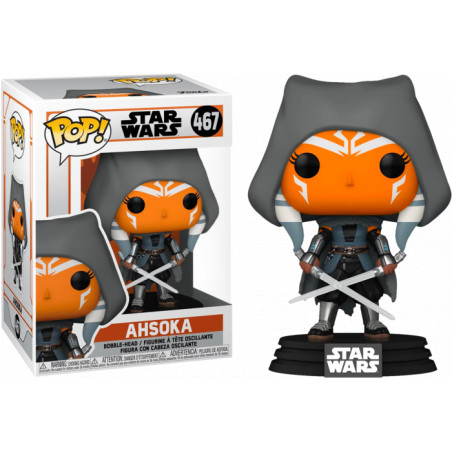 AHSOKA HOODED / STAR WARS THE MANDALORIAN / FIGURINE FUNKO POP / EXCLUSIVE AMAZON