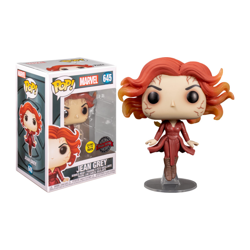 JEAN GREY / X-MEN /FIGURINE FUNKO POP / EXCLUSIVE SPECIAL EDITION / GITD