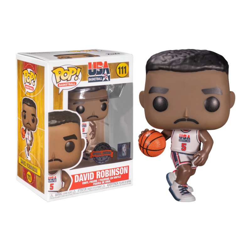 DAVID ROBINSON / USA BASKETBALL / FIGURINE FUNKO POP / EXCLUSIVE SPECIAL EDITION