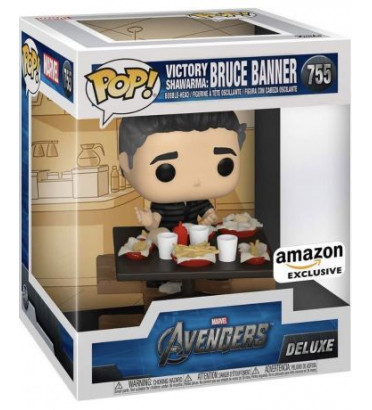 VICTORY SHAWARMA BRUCE BANNER / AVENGERS ENDGAME / FIGURINE FUNKO POP / EXCLUSIVE AMAZON